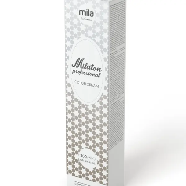 Barva na vlasy Milaton 100 ml - 8.21 světlá béžově popelavá blond (0100821) + dárek zdarma