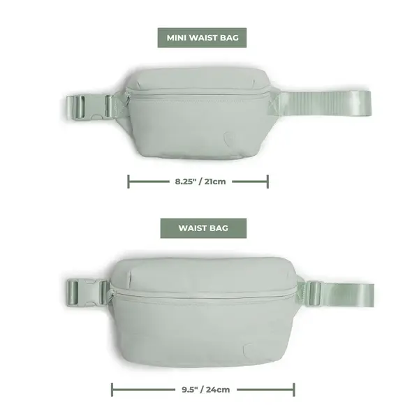 Dámská ledvinka Heys Puffer Waist Bag Sage Green