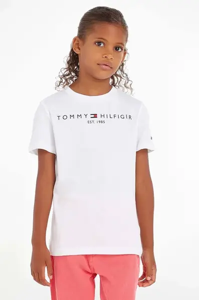 Tommy Hilfiger Dětské bavlněné tričko Tommy Hilfiger