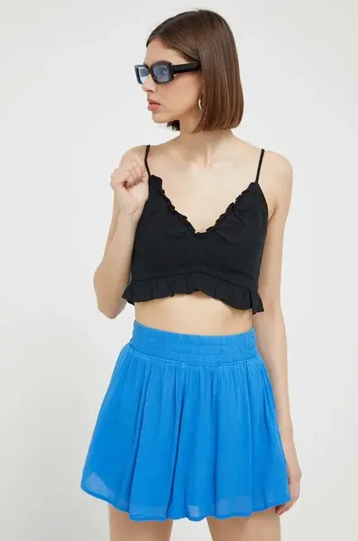 Plátěný top Abercrombie & Fitch