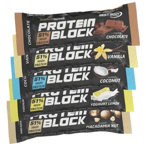 Best Body Protein block 90g - vanilka