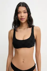 HUGO plavková podprsenka dámská Terry mono_bralette