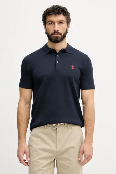 U.S. Polo Assn. polo tričko pánske bavlnené COMBED SS