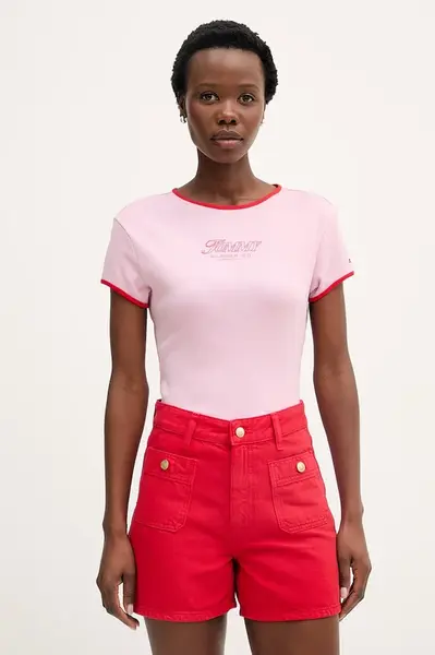 Tommy Hilfiger tričko dámske bavlnené