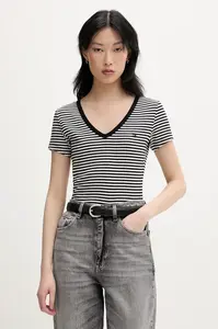 Tommy Jeans tričko dámske bavlnené s elastanom