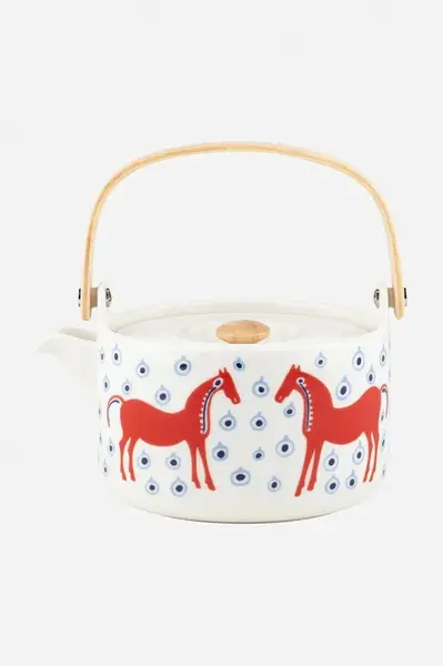 Marimekko džbán na čaj z kameniny 0,7 l