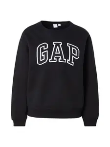 GAP Mikina 'HERITAGE'  čierna / biela