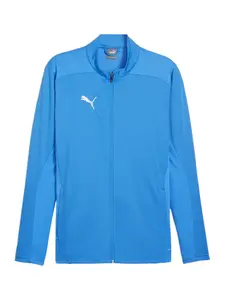 PUMA Športová mikina so zipsom  modrá