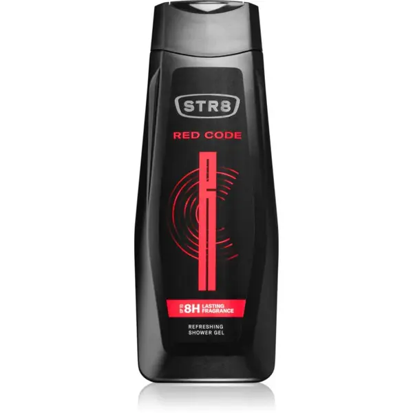 STR8 Red Code Shower Gel sprchový gél pre mužov 400 ml
