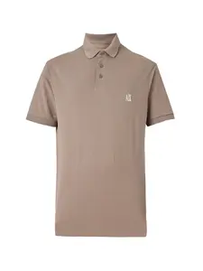ARMANI EXCHANGE Tričko  tmavobéžová