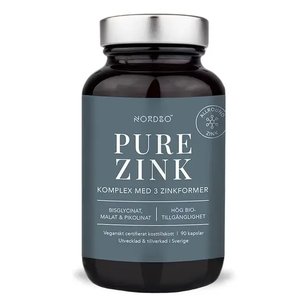 Nordbo Pure Zink 90 kapslí