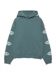 Pull&Bear Mikina 'STWD'  jedľová / biela