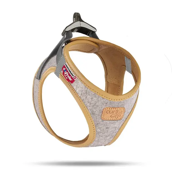Curli Postroj pro psy Alpine Light Gray S, 4-7 kg