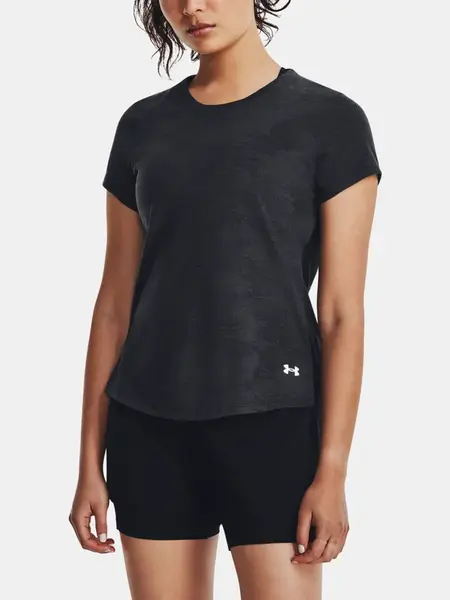 Under Armour Tričko UA Streaker Speed Camo SS-BLK - Dámské