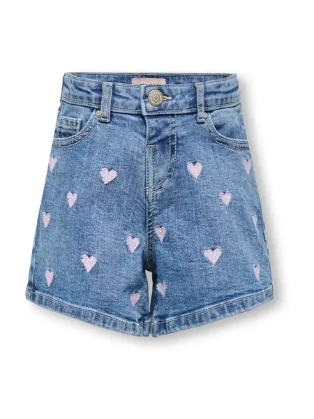 Only Mini Džínsy 'KMGJuicy'  modrá denim / ružová