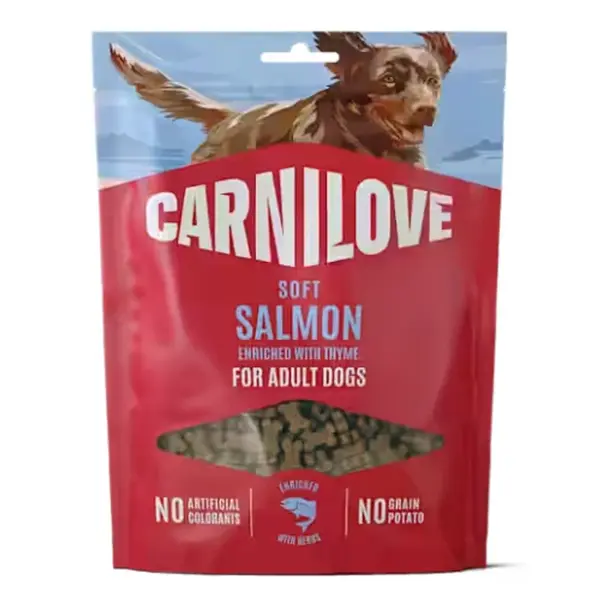 Carnilove Dog soft Snack Salmon & Thyme Small Bite 200g
