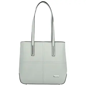 Dámská kabelka na rameno světle šedá - Delami Glimmer