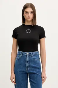 Tommy Jeans tričko dámske bavlnené s elastanom