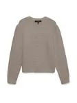 VERO MODA Sveter 'VMDOFFY'  tmavošedá