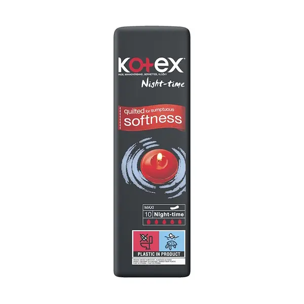 KOTEX Maxi Night vložky 10 ks