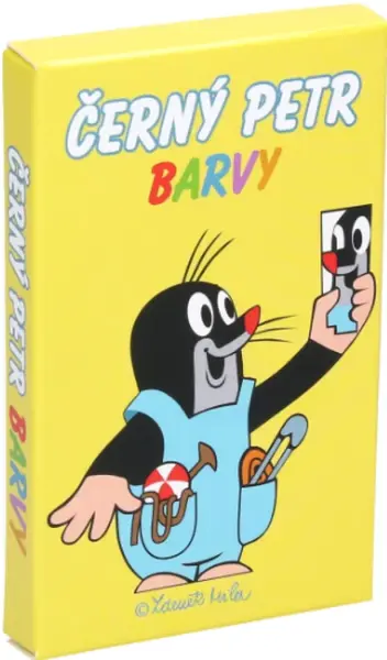 Černý Petr Krtek - barvy