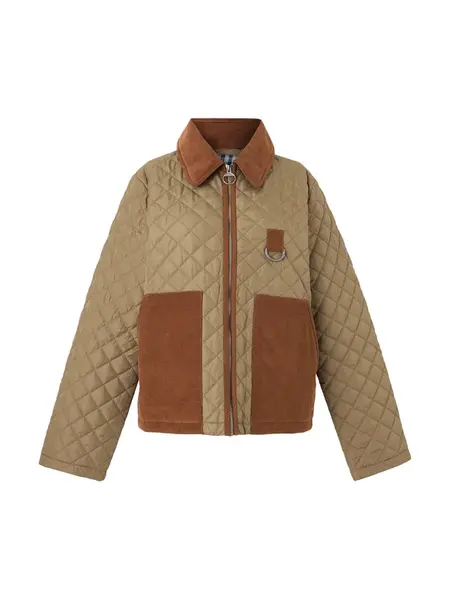 Barbour Prechodná bunda 'Aylesby'  koňaková / kaki