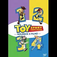 Různí interpreti – Toy Story: Příběh hraček kolekce 1-4 DVD