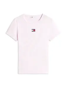Tommy Jeans Tričko  ružová