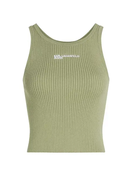 KARL LAGERFELD JEANS Top  svetlozelená