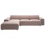 Livetastic ROHOVÁ SEDAČKA, textil, růžová