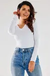 Infinite You Woman's Blouse M289 White