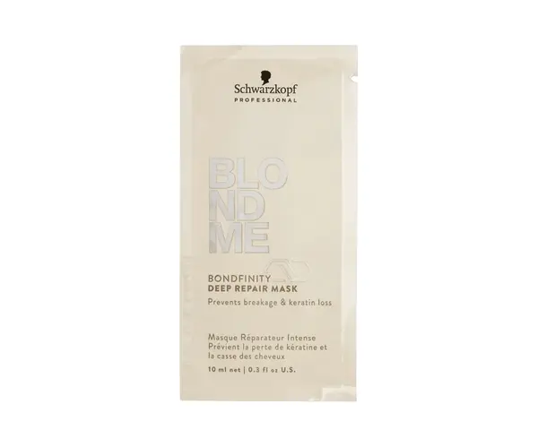 Regenerační maska pro blond vlasy Schwarzkopf Professional BlondMe Bondfinity Deep Repair Mask - 10 ml