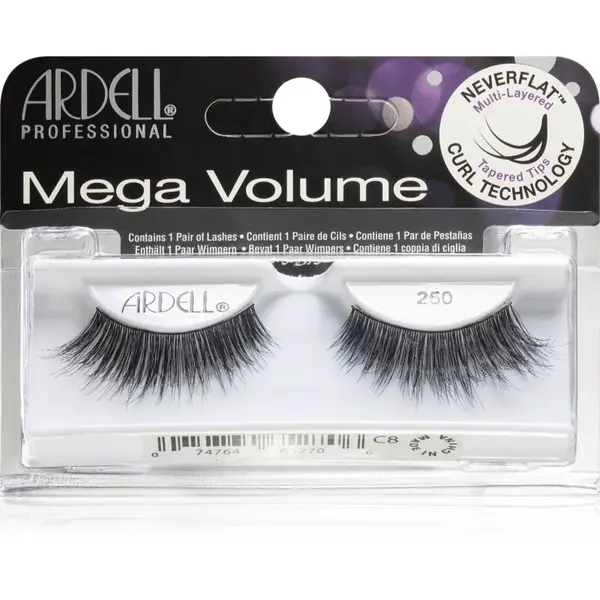 Ardell Mega Volume nalepovací řasy typ 250 1 ks