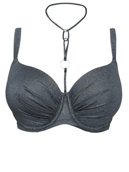 SugarShape Bikinový top 'VALENCIA'  strieborná