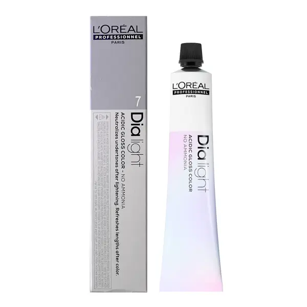 Přeliv na vlasy Loréal Dialight 50 ml - odstín 7 blond - L’Oréal Professionnel + dárek zdarma
