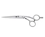 Kadeřnické nůžky Kasho Silver Offset - 6" (KDM-60 OS) + dárek zdarma