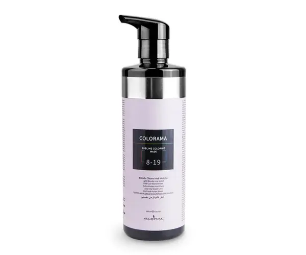 Semi-permanentní regenerační maska Kléral System Colorama 8.19 - 500 ml, světlá Irisé fialová blond (CM8.19) + dárek zdarma