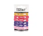 Sponky do vlasů pukačky Eurostil Professional - 5 cm, barevné - 12 ks (07455)