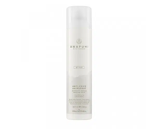 Fixační sprej proti krepatění vlasů Paul Mitchell Awapuhi Wild Ginger Style Anti-Frizz Hairspray - 307 ml + dárek zdarma