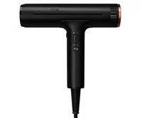 Profesionální fén na vlasy Varis AirQ Hair Dryer - 1800 W, černý + dárek zdarma