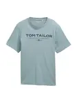 TOM TAILOR Tričko  námornícka modrá / mätová