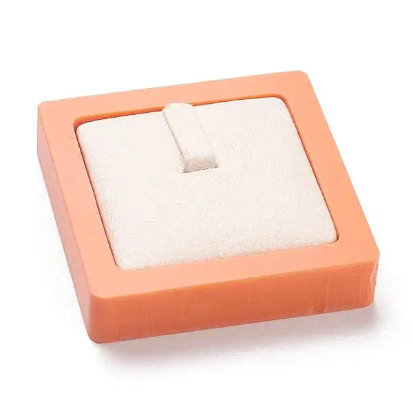 Resin Artificial Marble Jewelry Ring Displays