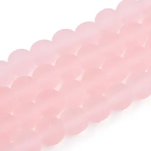 Transparent Glass Beads Strands