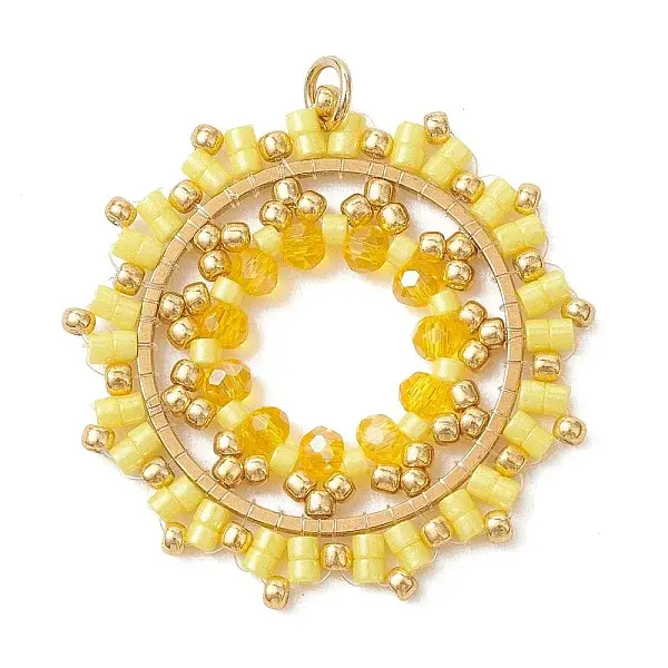 Seed Beads & Glass Beaded Pendants
