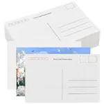 50Pcs Rectangle Blank Watercolor Paper Post Card
