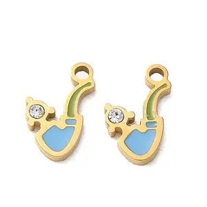 304 Stainless Steel Enamel Pendants