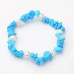 Gemstone Chip Stretch Bracelets