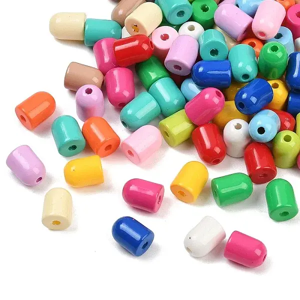 Opaque Acrylic Beads