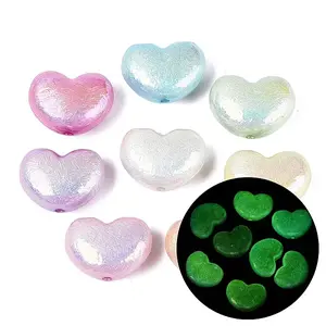 Luminous Opaque UV Plating Acrylic Beads