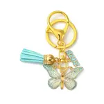 Acrylic & Alloy Enamel Keychain